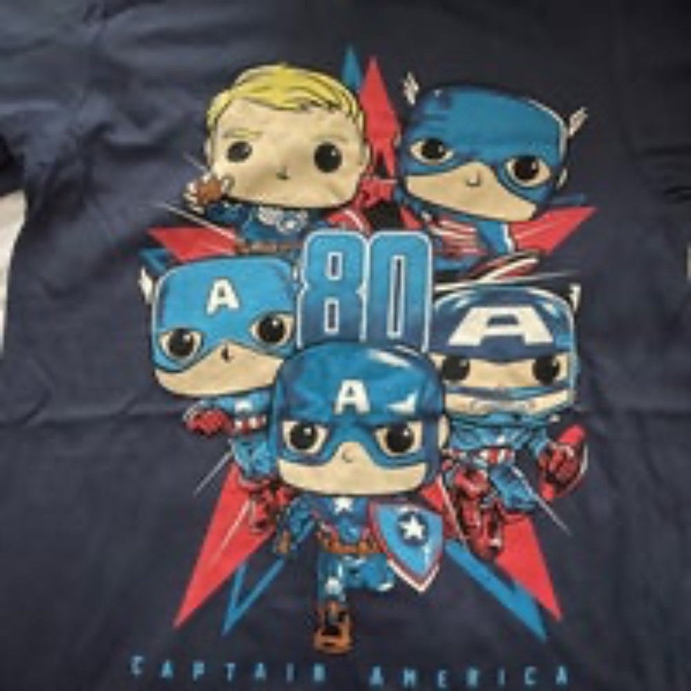 Marvel Corps Captain America 80th Shirt